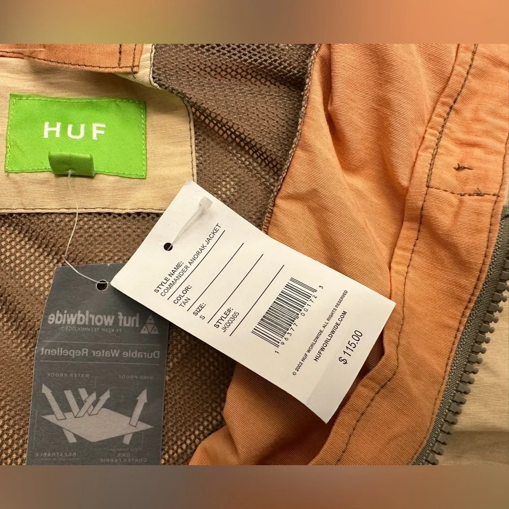 HUF Commander anorak jacket